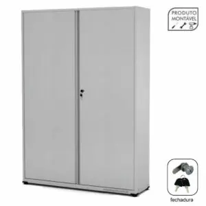 Armários de Aço PA-120 - 2,00x1,20x0,40m - CHAPA #24 - PANDIN -CZ/CZ - 12004 .