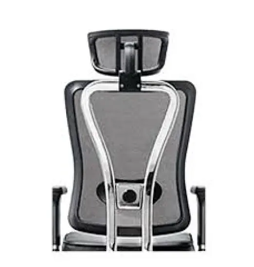 Cadeira Escritório Poltrona Presidente TELA MK - 4000 - Cor Preta 30013