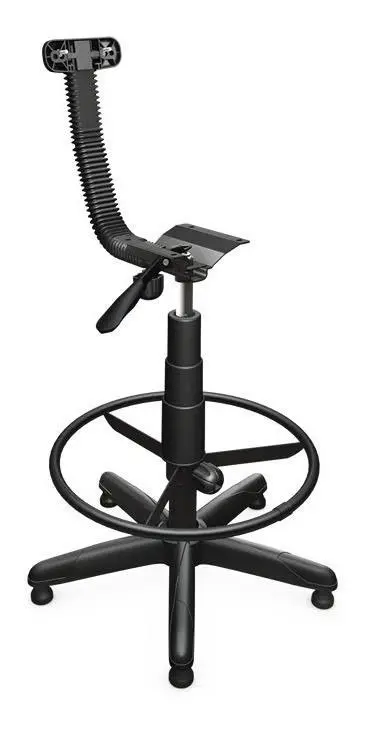 Cadeira Escritório Cadeira Caixa Secretária Aranha Cor Preta - Pollo Móveis - 34021