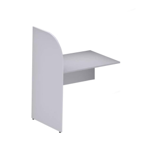 Baia CONTINUAÇÃO para Atendimento 1,20x0,80x0,60mCINZA/CINZA - 24011