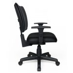Cadeira Escritório Cadeira B-ONE Back System com Braços Reguláveis - Corino Preta - 31010