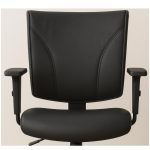 Cadeira Escritório Cadeira B-ONE Giratória com Braços Reguláveis - Corino Preto - 31009