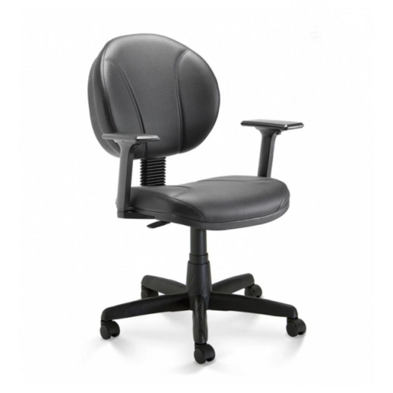 Cadeira Escritório Cadeira de Escritório Executiva PLUS COSTURADA c/ Braços Reguláveis - 32980