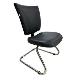 Cadeira Escritório B-ONE Base em "S" CROMADA - Pollo Móveis - 31033