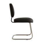 Cadeiras Cadeira Executiva COSTURADA Base em "S" Cromada - 31016