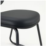 Cadeiras Cadeira Executiva LISA Base Trapézio - Pollo Móveis - Cor Preta - 31030