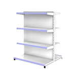 Gôndolas de Aço Gôndola Fácil CONTINUAÇÃO de Centro 1,24x0,90m 15004