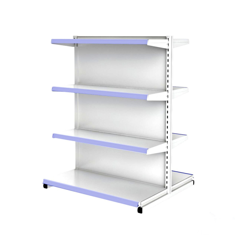 Gôndolas de Aço Gôndola Fácil CONTINUAÇÃO de Centro 1,24x0,90m 15004