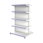 Gôndolas de Aço Gôndola Fácil INICIAL de Centro 1,62x0,90m 15001