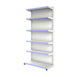 Gôndolas de Aço Gôndola Fácil INICIAL de Parede 2,02x0,90m 15007