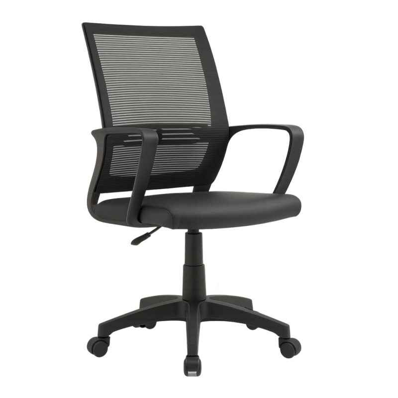 Cadeira Escritório Cadeira de Escritório Diretor Tela MAYA c/ braço - Cor Preto - 34029