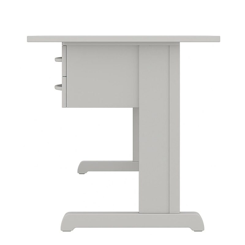 Mesa Escritório 1,20x0,60m - Com Gavetas - MAXXI - CINZA/CINZA - 53084