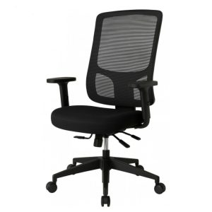 Cadeira Escritório Cadeira de Escritório Tela Pryus PRIME com Regulagem Assento - Cor Preto - 20092