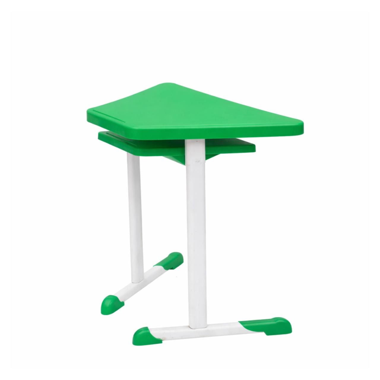 Mesa Hexagonal INFANTIL com Porta Livro - Cor Verde - 42804