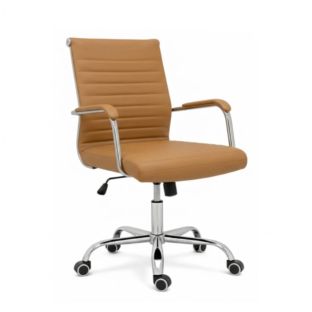 Cadeira Escritório Cadeira de Escritório Diretor LONDON Giratória - Corino Fendi - 31096